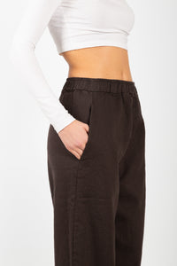 Pantalone in lino Mama b CERVO D