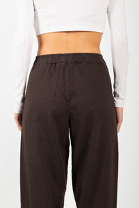 Pantalone in lino Mama b CERVO D