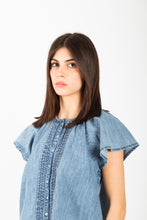 Carica l&#39;immagine nel visualizzatore di Gallery, Camicia denim FRNCH Paris FF24-23 LENI
