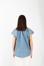 Carica l&#39;immagine nel visualizzatore di Gallery, Camicia denim FRNCH Paris FF24-23 LENI
