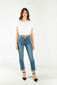 Jeans vita alta Straight Fit HW UA3019 D4391