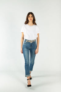 Jeans vita alta Straight Fit HW UA3019 D4391