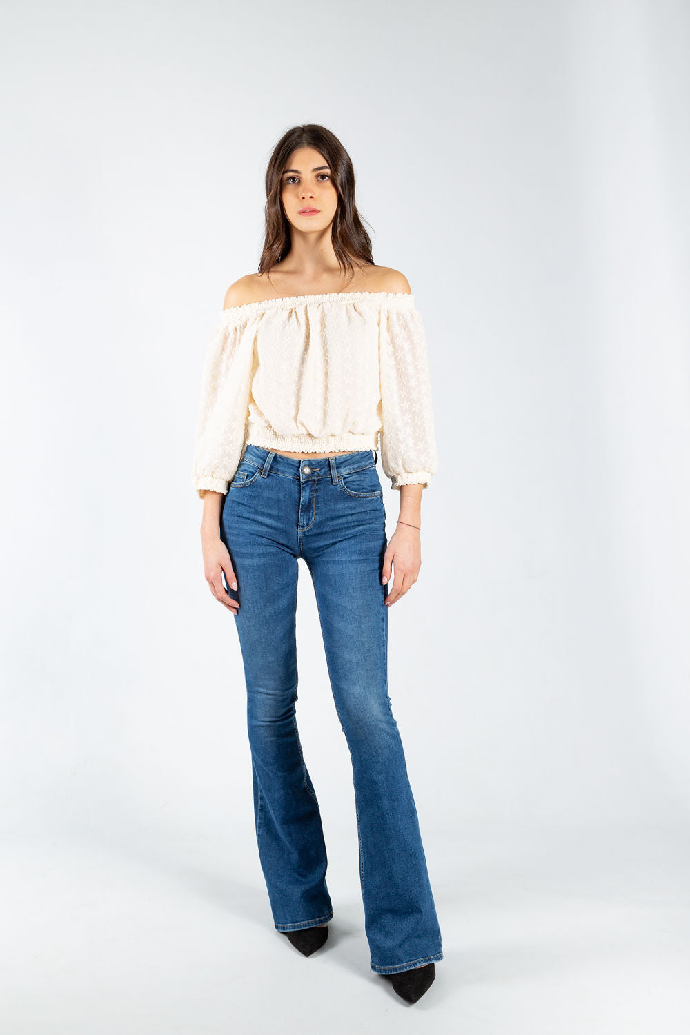 Jeans a zampa Liu Jo UA3058 DS004