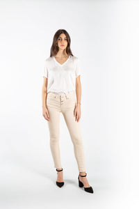 Pantalone Monroe in cotone Liu Jo WA3231 T7144