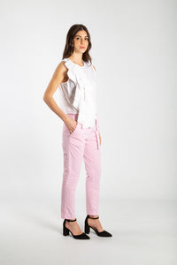 Pantalone rigato White Sand 359