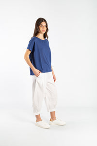 Pantalone over Mama b Bianco P